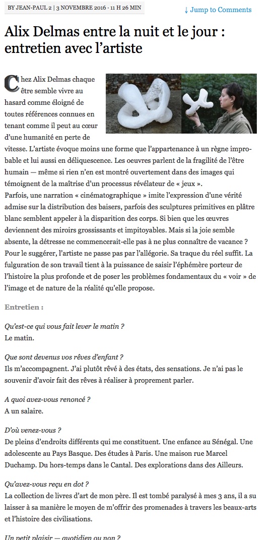 Entretient par j-p gavard-perret